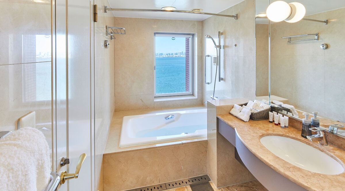 グランドニッコー東京ベイ舞浜の客室のおすすめはデラックスルーム 大きなお風呂は無いけどプールはある 旅ソム 旅行のソムリエ