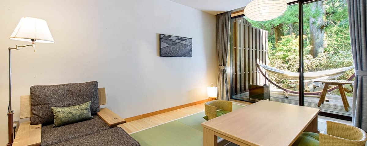 箱根翠松園の客室