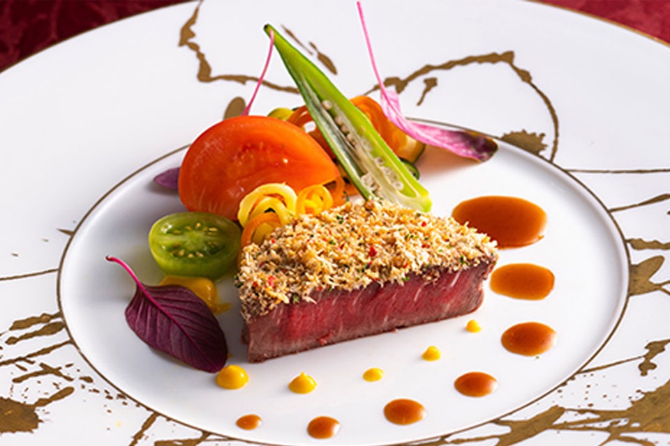 大阪新阪急ホテルの肉料理