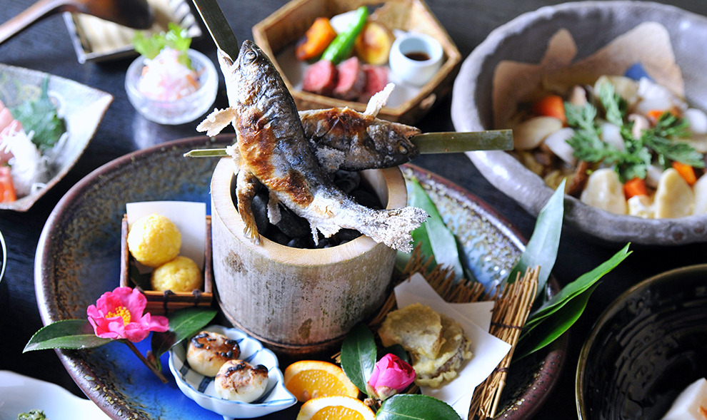 山みず木の料理